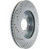 227.42090L by CENTRIC - Select Sport Drilled & Slotted Rotor, Left