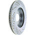 227.42090R by CENTRIC - Select Sport Drilled & Slotted Rotor, Right