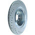 227.42101R by CENTRIC - Select Sport Drilled & Slotted Rotor, Right