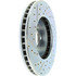 227.44079L by CENTRIC - Select Sport Drilled & Slotted Rotor, Left