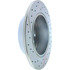 227.44080L by CENTRIC - Select Sport Drilled & Slotted Rotor, Left