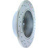 227.44080R by CENTRIC - Select Sport Drilled & Slotted Rotor, Right