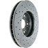 227.44083R by CENTRIC - Select Sport Drilled & Slotted Rotor, Right