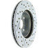 227.44092R by CENTRIC - Select Sport Drilled & Slotted Rotor, Right