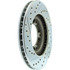 Centric 227.44108L Disc Brake Rotor Select Sport Drilled & Slotted Rotor, Left