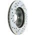 227.44092L by CENTRIC - Select Sport Drilled & Slotted Rotor, Left