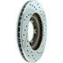 227.44108R by CENTRIC - Select Sport Drilled & Slotted Rotor, Right
