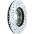 227.44114L by CENTRIC - Select Sport Drilled & Slotted Rotor, Left