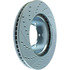 227.44118L by CENTRIC - Select Sport Drilled & Slotted Rotor, Left