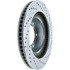 227.44127R by CENTRIC - Select Sport Drilled & Slotted Rotor, Right