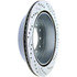 227.44128R by CENTRIC - Select Sport Drilled & Slotted Rotor, Right