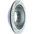 227.44128L by CENTRIC - Select Sport Drilled & Slotted Rotor, Left