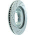 227.44129L by CENTRIC - Select Sport Drilled & Slotted Rotor, Left