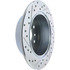 227.44144L by CENTRIC - Select Sport Drilled & Slotted Rotor, Left