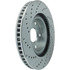 227.44146L by CENTRIC - Select Sport Drilled & Slotted Rotor, Left