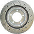 227.44156R by CENTRIC - Select Sport Drilled & Slotted Rotor, Right