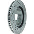 227.44146R by CENTRIC - Select Sport Drilled & Slotted Rotor, Right