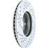 227.44160L by CENTRIC - Select Sport Drilled & Slotted Rotor, Left