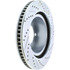 227.44162R by CENTRIC - Select Sport Drilled & Slotted Rotor, Right