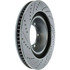 227.44174L by CENTRIC - Select Sport Drilled & Slotted Rotor, Left