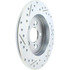 227.44165L by CENTRIC - Select Sport Drilled & Slotted Rotor, Left