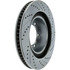 227.44174R by CENTRIC - Select Sport Drilled & Slotted Rotor, Right