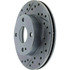 227.45034R by CENTRIC - Select Sport Drilled & Slotted Rotor, Right