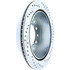 227.44175R by CENTRIC - Select Sport Drilled & Slotted Rotor, Right