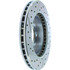 227.45048L by CENTRIC - Select Sport Drilled & Slotted Rotor, Left