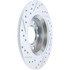 227.45064L by CENTRIC - Select Sport Drilled & Slotted Rotor, Left