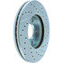 227.45068R by CENTRIC - Select Sport Drilled & Slotted Rotor, Right