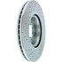 227.45078L by CENTRIC - Select Sport Drilled & Slotted Rotor, Left