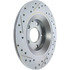 227.45083L by CENTRIC - Select Sport Drilled & Slotted Rotor, Left