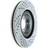 227.45080R by CENTRIC - Select Sport Drilled & Slotted Rotor, Right