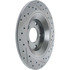 227.45083R by CENTRIC - Select Sport Drilled & Slotted Rotor, Right