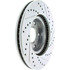 227.45084R by CENTRIC - Select Sport Drilled & Slotted Rotor, Right