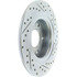 Centric 227.45085R Disc Brake Rotor Select Sport Drilled & Slotted Rotor, Right