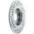 Centric 227.45085L Disc Brake Rotor Select Sport Drilled & Slotted Rotor, Left