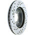 Centric 227.46039L Disc Brake Rotor Select Sport Drilled & Slotted Rotor, Left