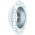 227.46047R by CENTRIC - Select Sport Drilled & Slotted Rotor, Right