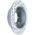 227.46047L by CENTRIC - Select Sport Drilled & Slotted Rotor, Left