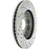 227.46061R by CENTRIC - Select Sport Drilled & Slotted Rotor, Right
