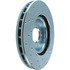Centric 227.46064R Disc Brake Rotor Select Sport Drilled & Slotted Rotor, Right