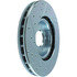Centric 227.46064L Disc Brake Rotor Select Sport Drilled & Slotted Rotor, Left