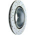 Centric 227.46065L Disc Brake Rotor Select Sport Drilled & Slotted Rotor, Left
