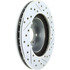 227.47010R by CENTRIC - Select Sport Drilled & Slotted Rotor, Right