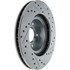 227.47012R by CENTRIC - Select Sport Drilled & Slotted Rotor, Right