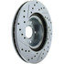 227.47012L by CENTRIC - Select Sport Drilled & Slotted Rotor, Left