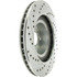 227.47018L by CENTRIC - Select Sport Drilled & Slotted Rotor, Left