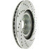 227.47018R by CENTRIC - Select Sport Drilled & Slotted Rotor, Right